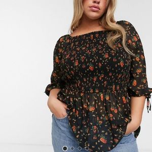 Simple Be Squared Neck Blouse